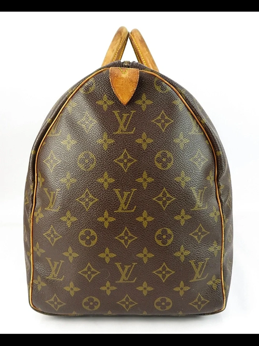 Louis Vuitton Monogram Canvas Duffle Bag in Brown and Tan